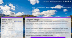 Desktop Screenshot of coopercottages.com